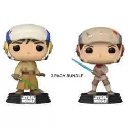 Jedi Training Luke Skywalker & Princess Leia 2 Pack