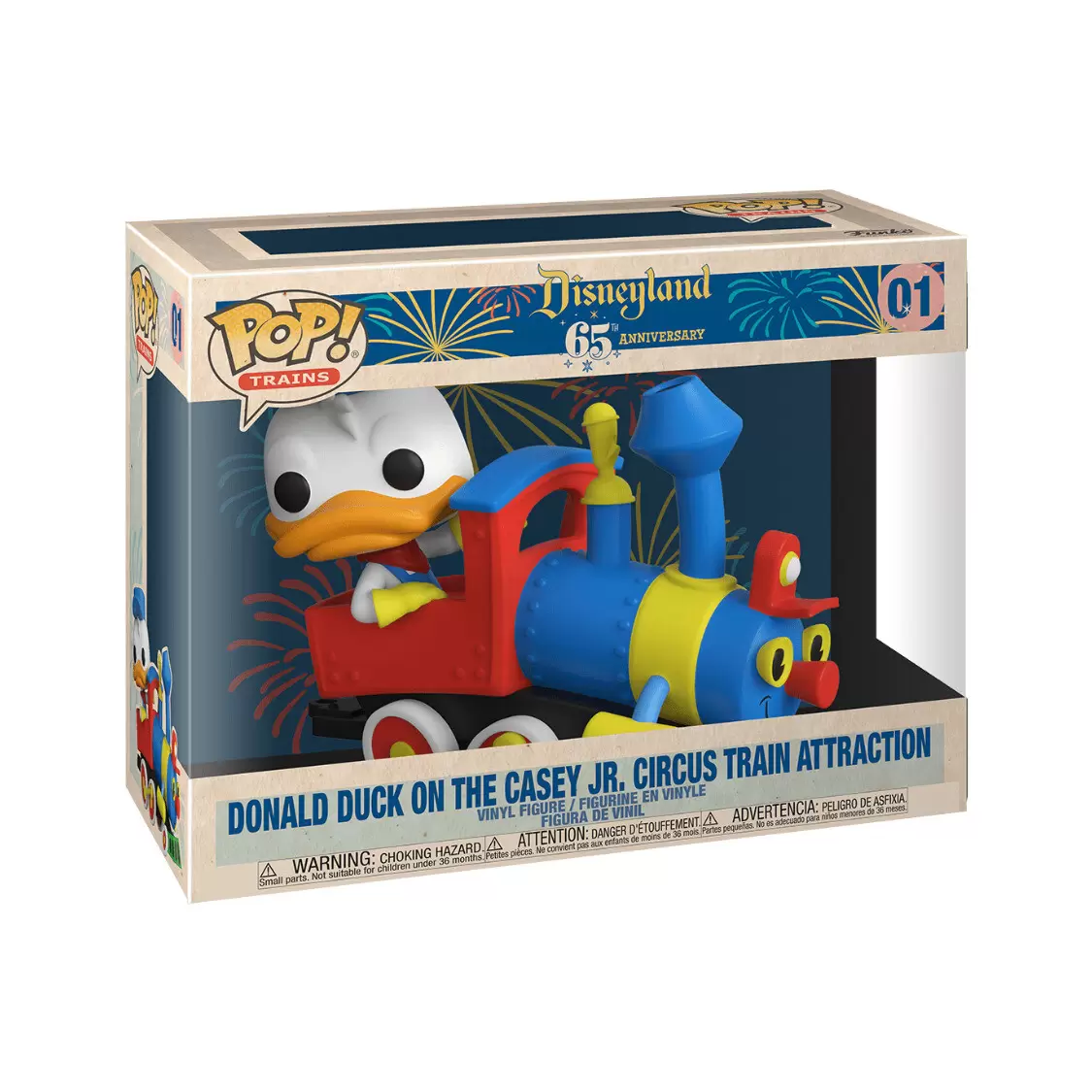 POP! Trains - Donald Duck on the Casey Jr. Circus Train Attraction