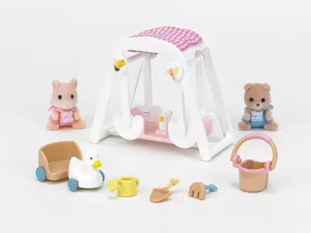 Sylvanian Families (Europe) - Peaches & Freddy\'s Swing and Play