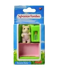 Sylvanian Families (Europe) - Hamster Baby - pink