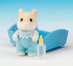 Sylvanian Families (Europe) - Hamster Baby - blue