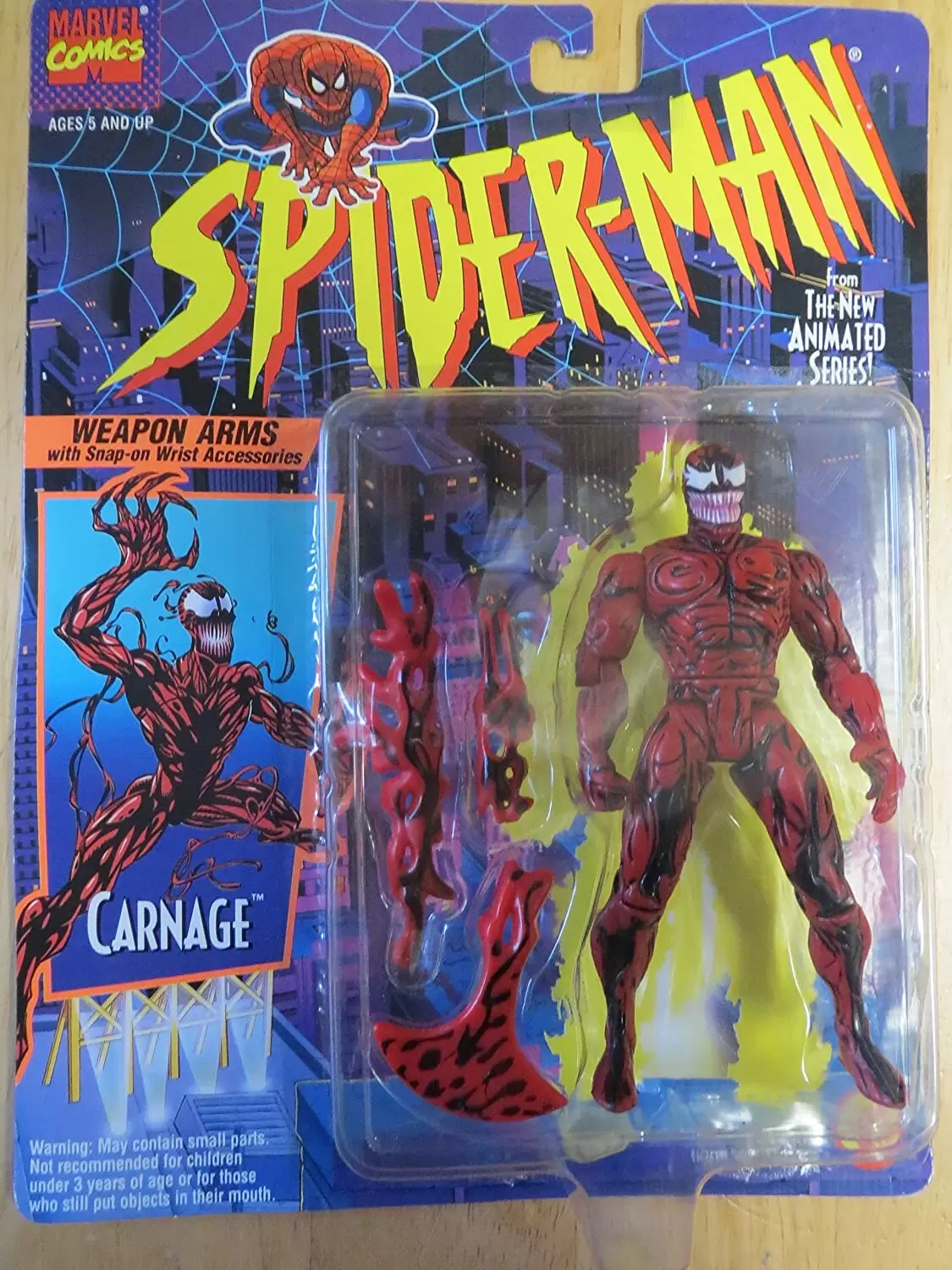 ultimate spiderman carnage toy