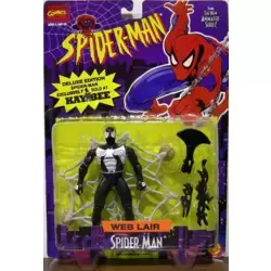 web lair spider man