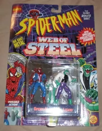 Spider-Man From The New Animated Series - Web of Steel - Spider-Man vs Lizard
