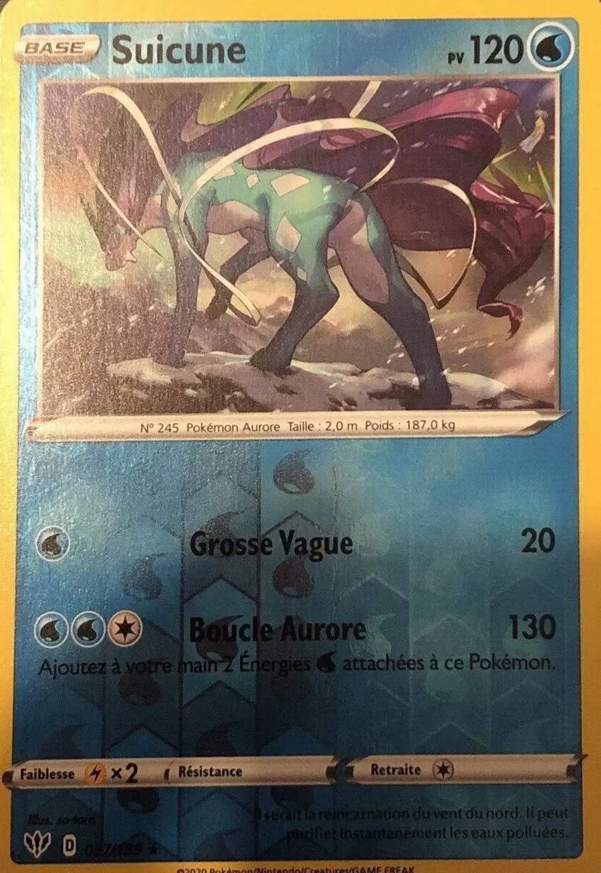 Ténèbres Embrasées - Suicune Reverse