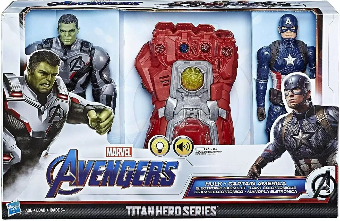 Titan Hero Series - Hulk & Captain America Electronic Gauntlet