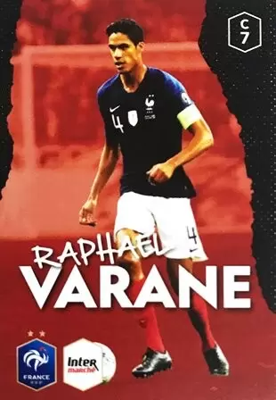 Au plus près des bleus - Intermarché - 2020 - Raphael Varane