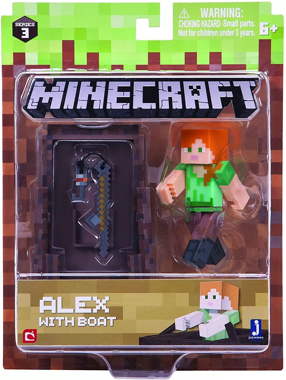 Bonecos Minecraft Aranha e Alex Original Jazwares