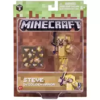 Steve in Gold Armor