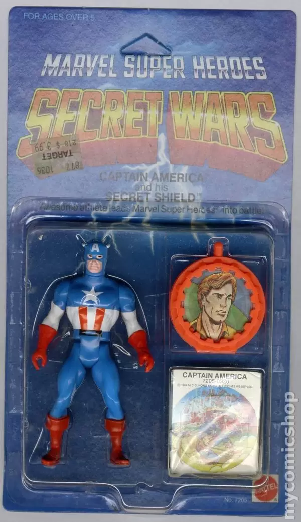 Marvel Super Heroes : Secret Wars (Guerres Secrètes) - Captain America