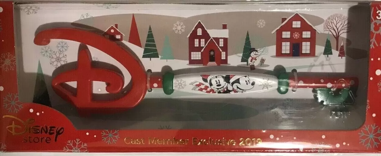 Key Store Disney - Mickey & Minnie Christmas 2019 Limited Edition