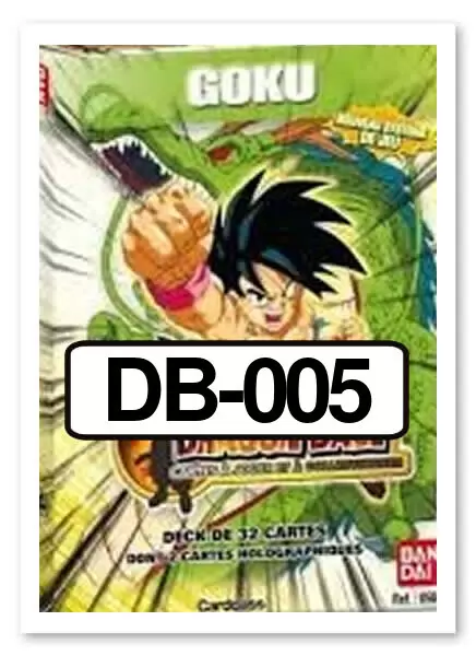 Super Cartes à Jouer et à Collectionner - Part 1 (Goku) - DB-005