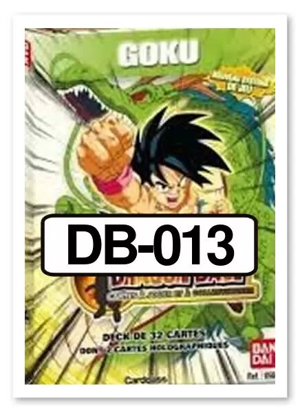 Super Cartes à Jouer et à Collectionner - Part 1 (Goku) - DB-013
