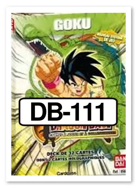 Super Cartes à Jouer et à Collectionner - Part 1 (Goku) - DB-111