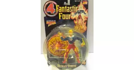 Fantastic Quatre ToyBiz RAR Neuf / Emballage Human Torch Figurine Toy Biz 