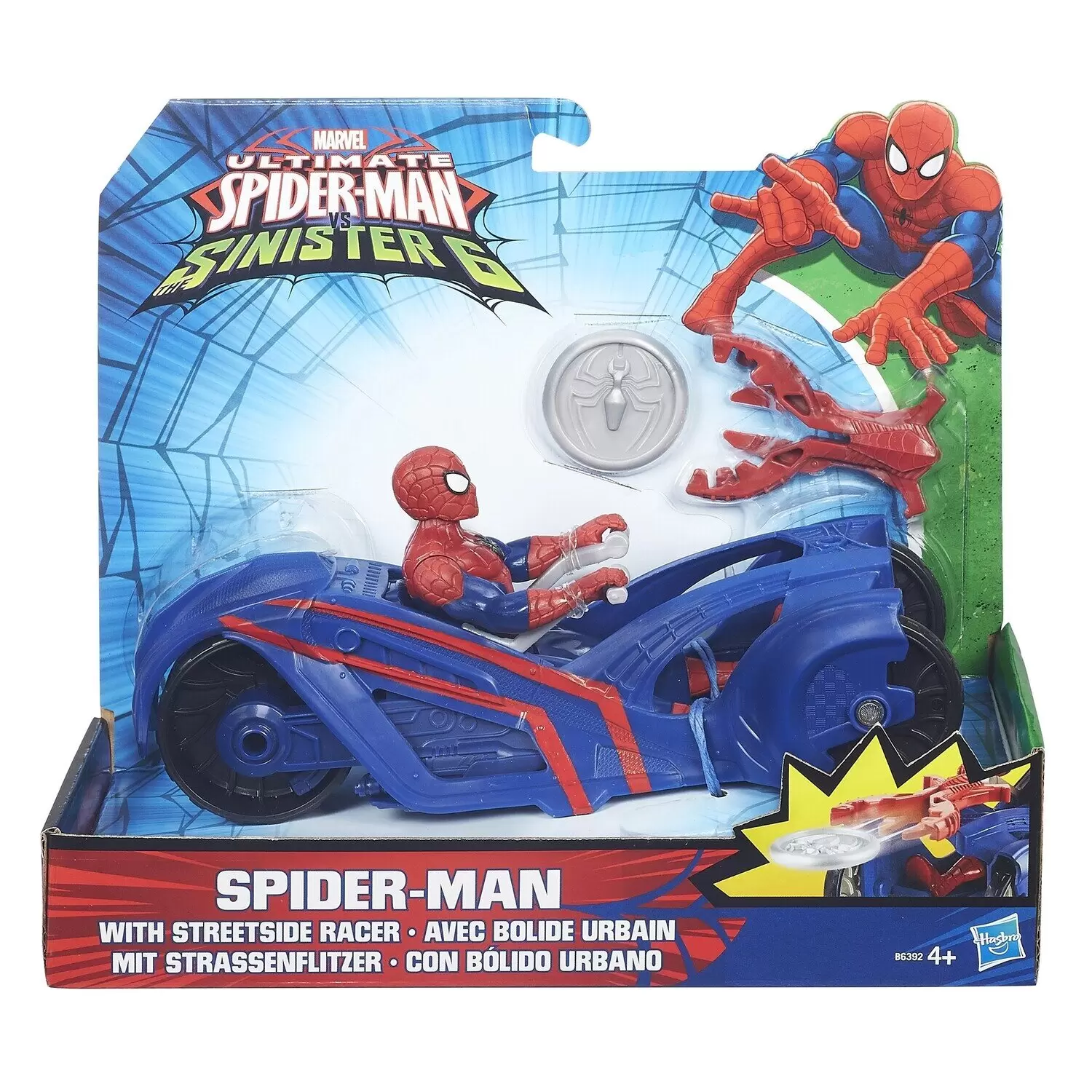 Ultimate Spider-Man Vs The Sinister 6 - Spider-Man with Streetside Racer