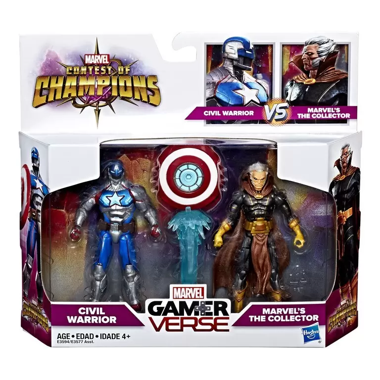 Marvel Gamerverse - Civil Warrior vs The Collector