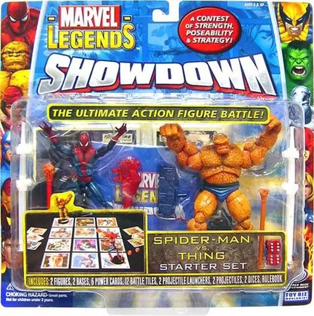 Marvel Legends Showdown - Spider-Man vs The Thing