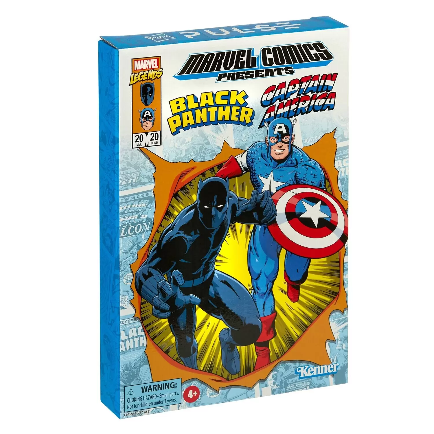 Marvel Legends RETRO 3.75 Collection - Captain America & Black Panther