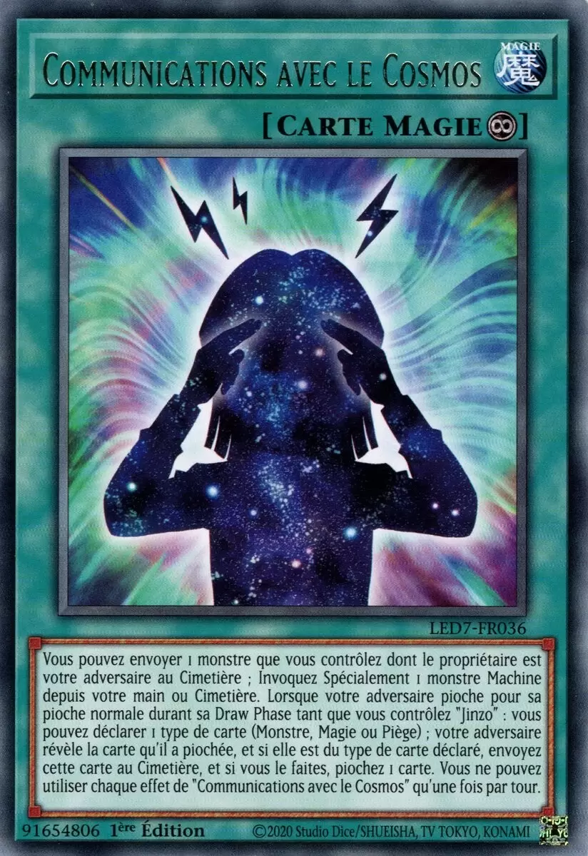 Pack du Duelliste - Les Duellistes Légendaires - La Rage de Râ LED7 - Communications avec le Cosmos