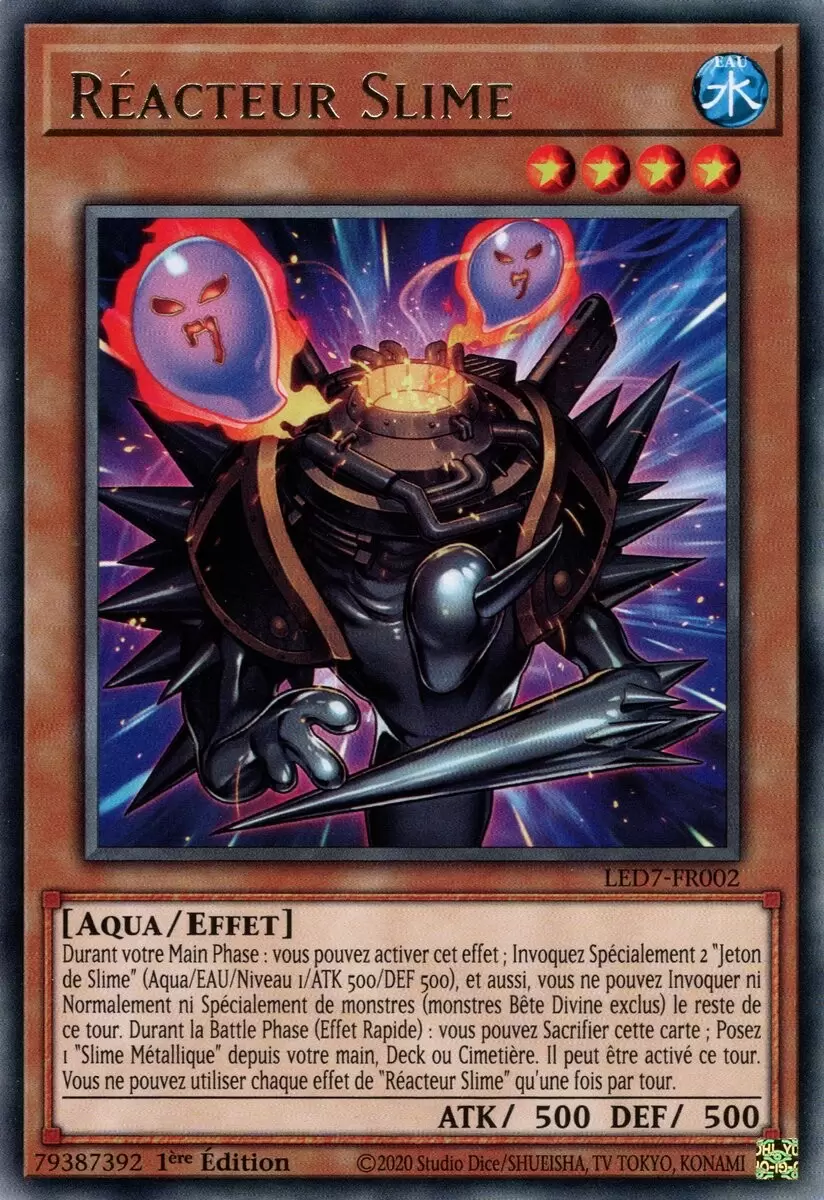 Pack du Duelliste - Les Duellistes Légendaires - La Rage de Râ LED7 - Réacteur Slime