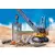 Playmobil Builders - Cable Excavator with building section