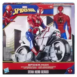 Spider-Man with Spider Cycle
