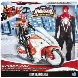 Spider-Man with Web Net Cycle