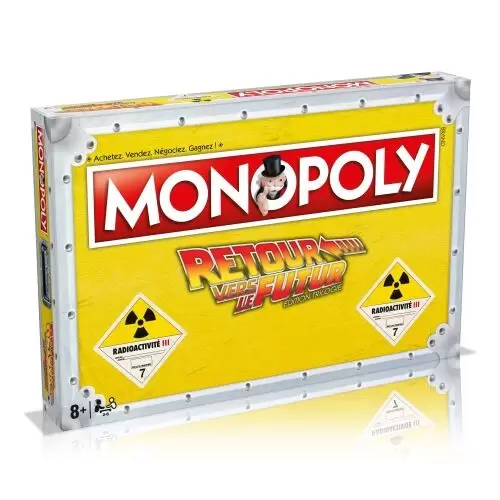 Monopoly Movies & TV Series - Monopoly Retour vers le futur - Edition Trilogie (Français)