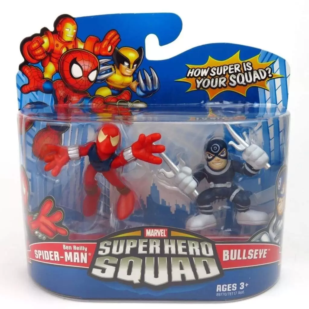 Marvel Super Hero Squad - Scarlet Spider & Bullseye