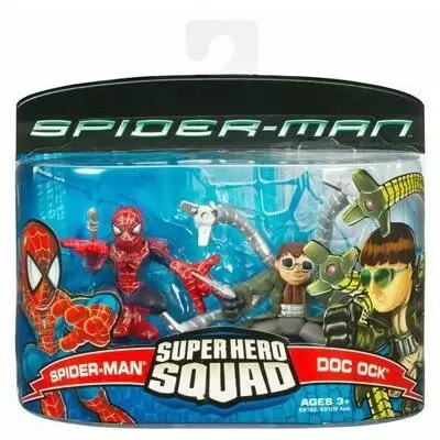 Marvel Super Hero Squad Action Figures - Spider-Man - Spider-Man & Doc Ock