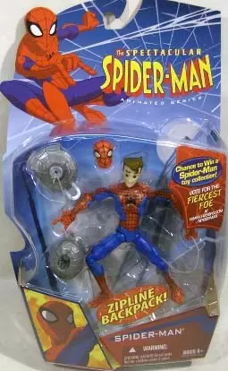 The Spectacular Spider-Man Action Figures - Spider man (unmasked)