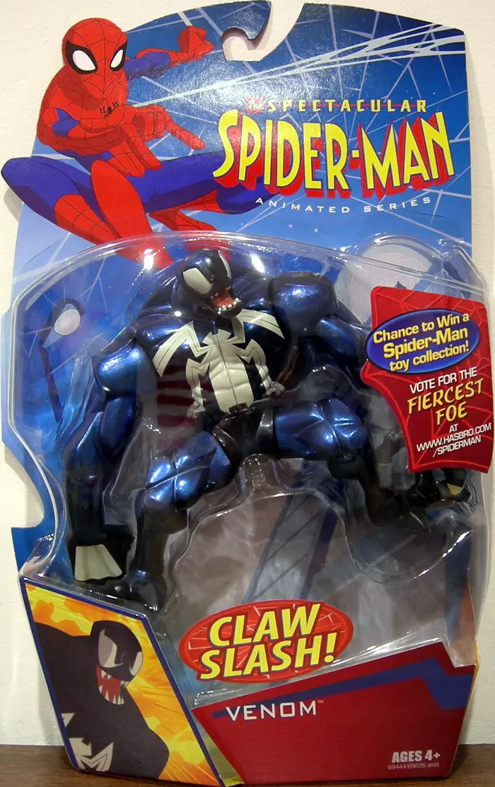 The Spectacular Spider-Man Action Figures - Venom Claw Slash