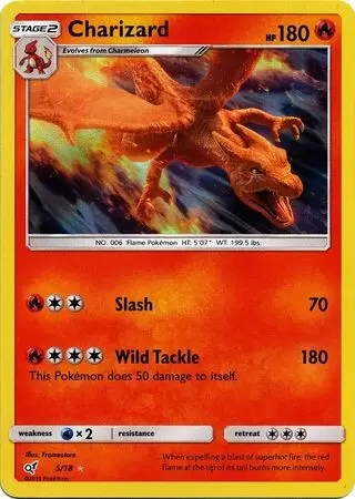 Detective Pikachu - Charizard Holo