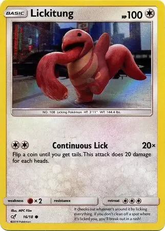 Detective Pikachu - Lickitung Holo