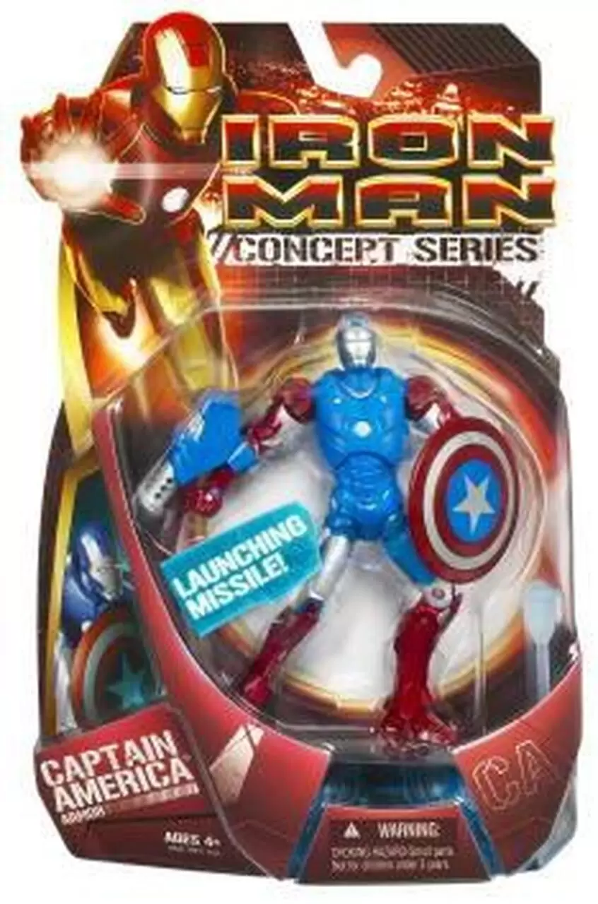 Iron Man - Iron Man Captain America Suit