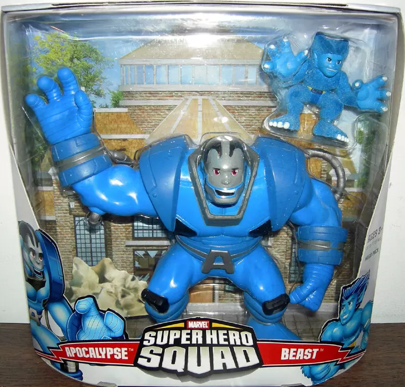 Apocalypse & Beast - Marvel Super Hero Squad Action Figures