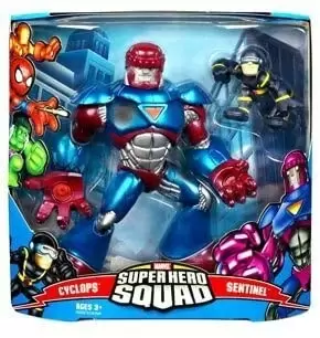 Marvel Super Hero Squad - Cyclops & Sentinel