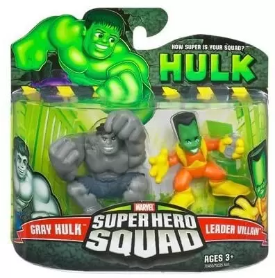 Marvel Super Hero Squad - Gray Hulk & Leader Villain