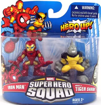Marvel Super Hero Squad - Iron Man & Tiger Shark