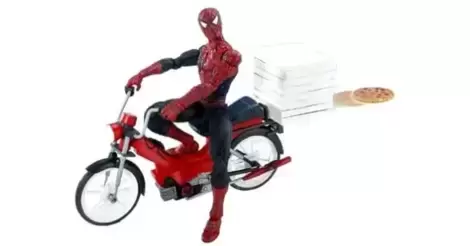 spiderman scooter toy