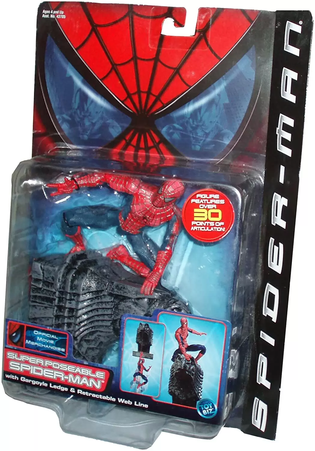 Poseable spiderman hot sale action figure