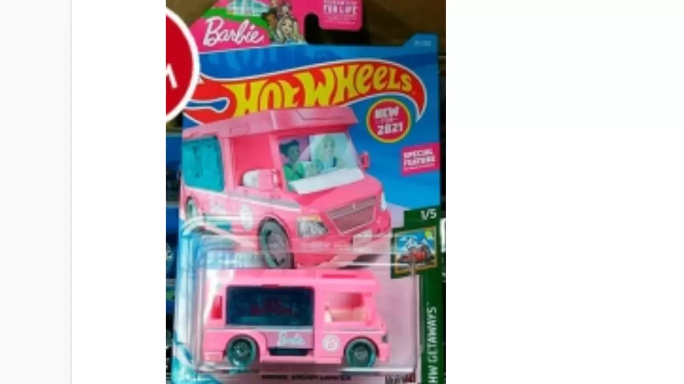 Barbie camper hot 2025 wheels