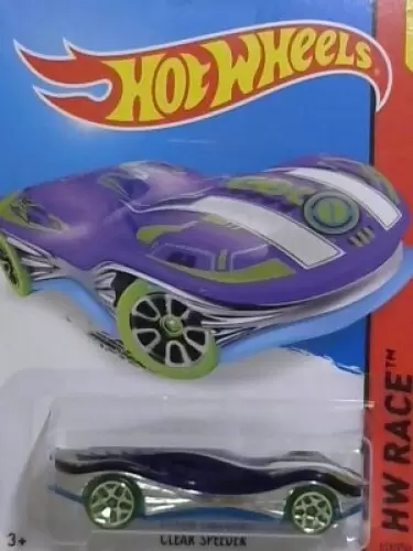 Mainline Hot Wheels - Clear Speeder