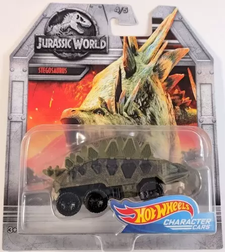 Jurassic World Fallen Kingdom Character Cars - Stegosaurus