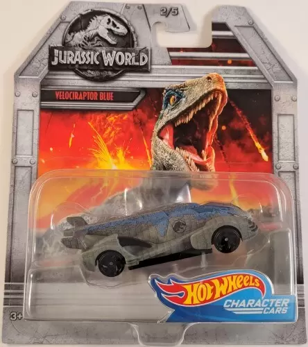 Jurassic World Fallen Kingdom Character Cars - Velociraptor Blue