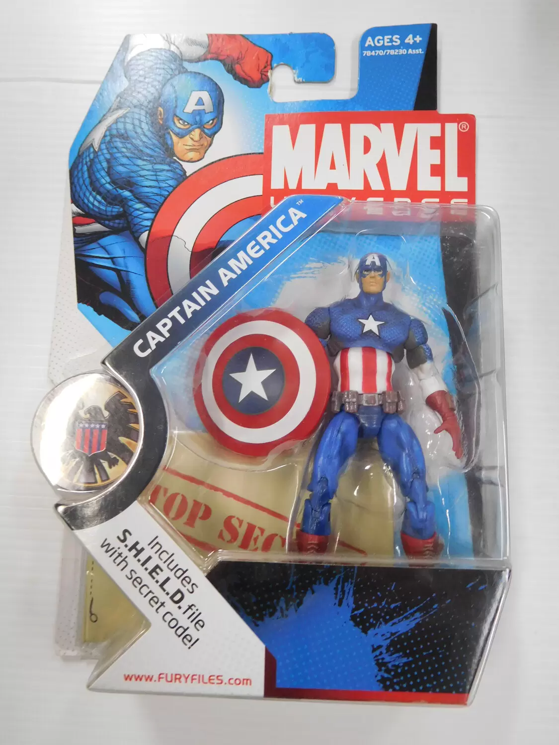 Marvel universe captain clearance america figure