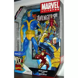 Iron Man with Goliath (Blue)