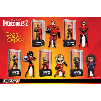 Disney - Figpin - Incredibles 2 collectors set