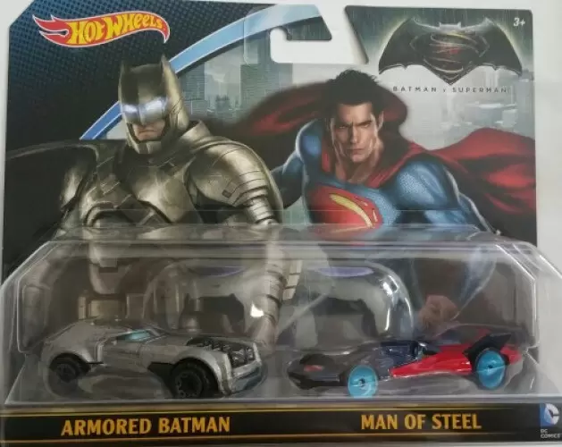 Batman vs Superman Mainline Themed set - Armored Batman & Man Of Steel
